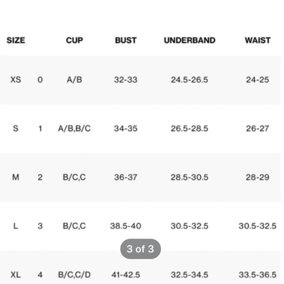 Good American sz 2 or sz Medium Hot Coral Tiny Ties Bottom New - Picture 6 of 7